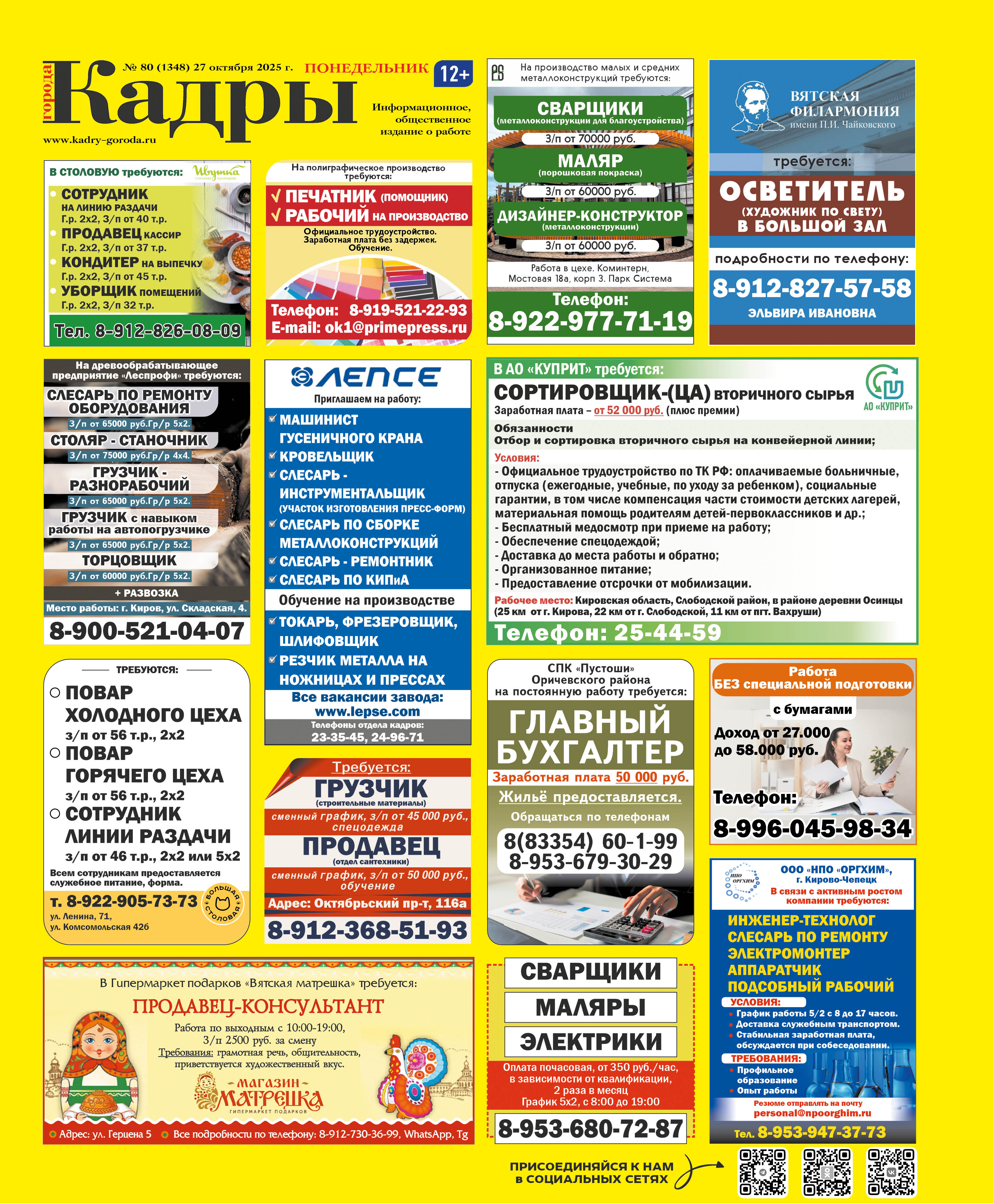 Выпуск №80(1348)